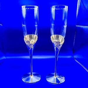 #14 Lenox True Love 💞 Flute Pair